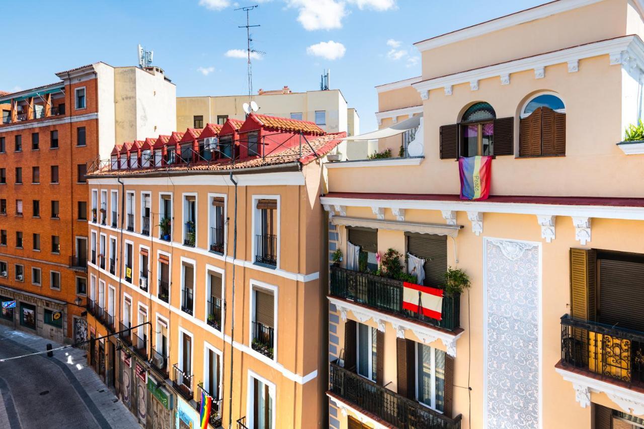 Apartamento Bright Penthouse With Terrace In Madrid Center Exterior foto